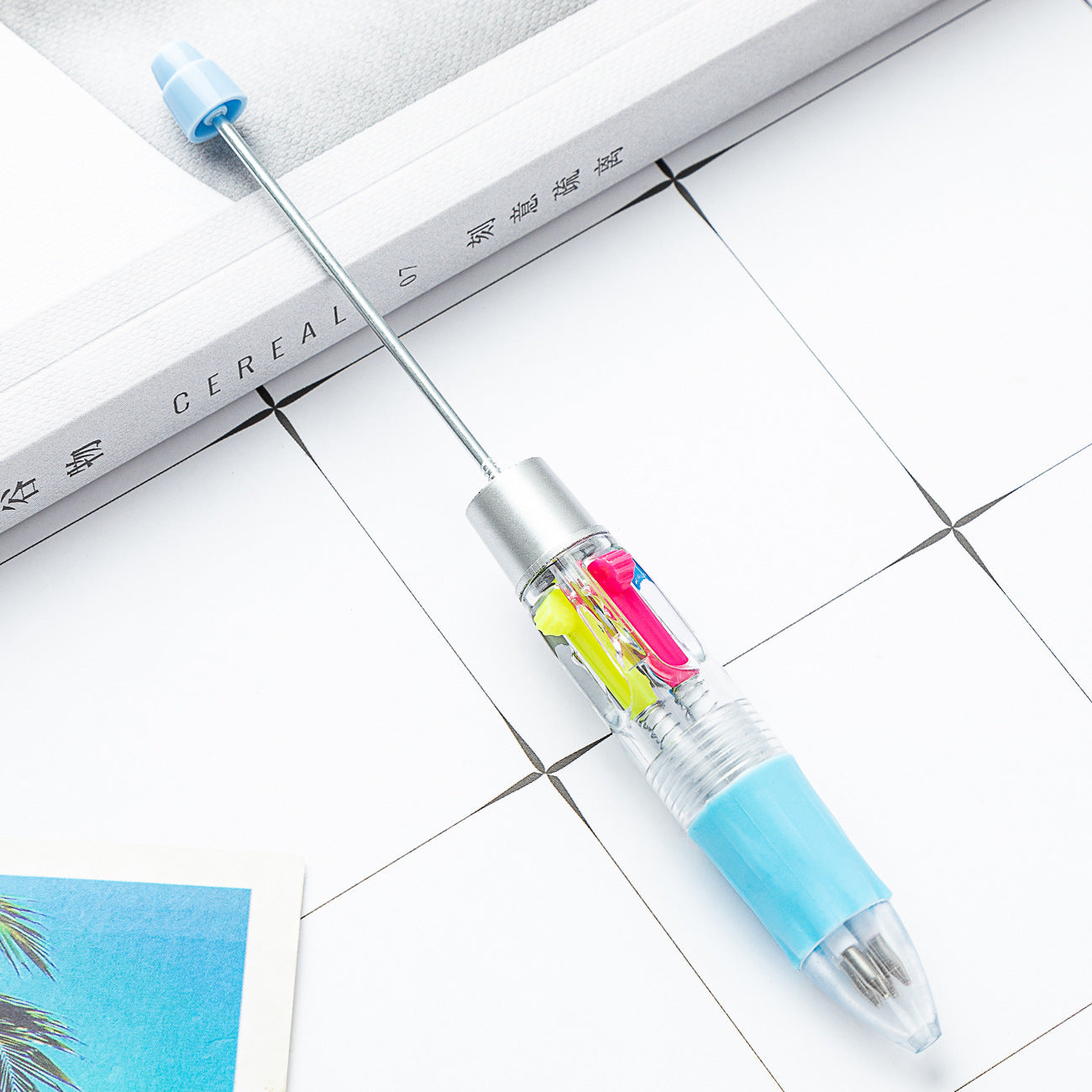 Wholesale Beadable Pens Multi-color Plastic Pens